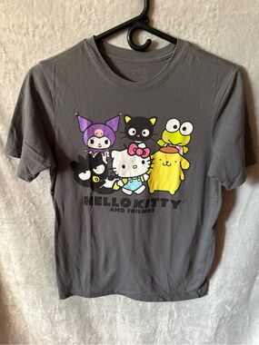 a new day Gray Hello Kitty and Friends Graphic Tee